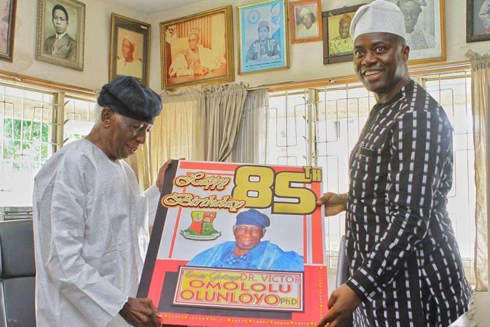 Makinde Hails Olunloyo At 85 - The Elites Nigeria